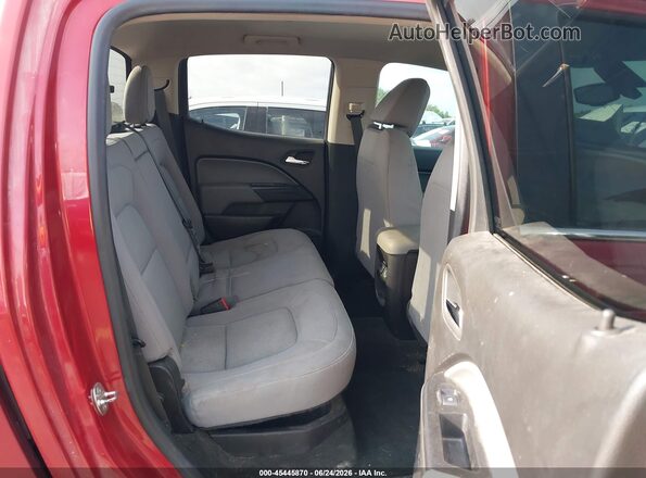 1GCGSCE3XG1248399 2016 CHEVROLET COLORADO Red Widok naklejki z numerem VIN