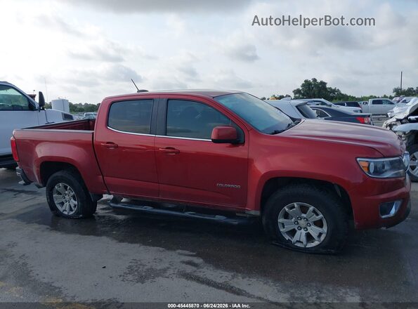 1GCGSCE3XG1248399 2016 CHEVROLET COLORADO Red Widok wnętrza z tyłu