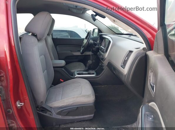 1GCGSCE3XG1248399 2016 CHEVROLET COLORADO Red Widok wnętrza z przodu