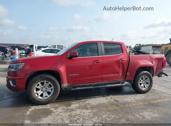 1GCGSCE3XG1248399 2016 CHEVROLET COLORADO Red Widok wnętrza 360 stopni
