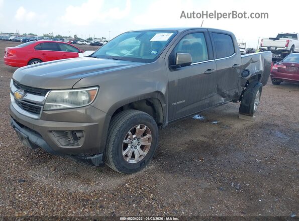 1GCGSCEA1G1361754 2016 CHEVROLET COLORADO Brown Przód lewy