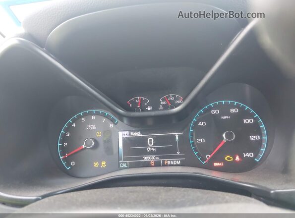 1GCGSCEA1G1361754 2016 CHEVROLET COLORADO Brown Widok tylnych siedzeń