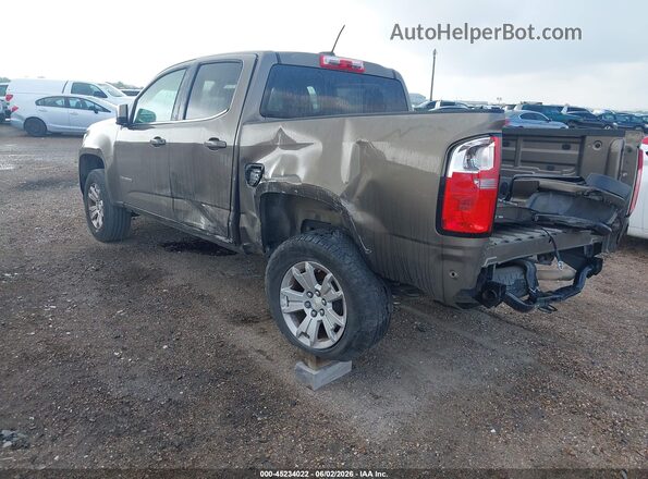 1GCGSCEA1G1361754 2016 CHEVROLET COLORADO Brown Tył lewy