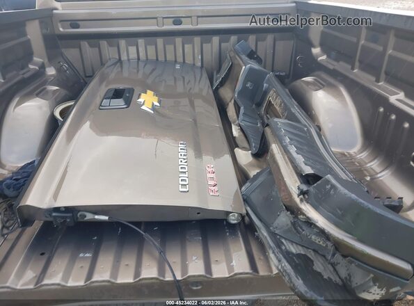 1GCGSCEA1G1361754 2016 CHEVROLET COLORADO Brown Widok zestawu wskaźników