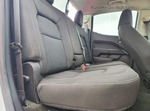 1GCGSCEA1G1387321 2016 CHEVROLET COLORADO White უკანა სავარძლების ხედი