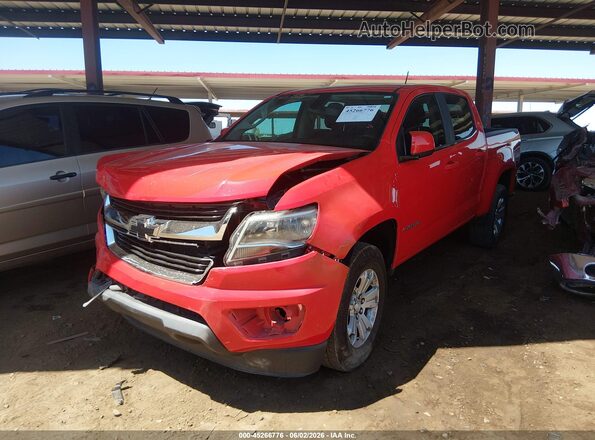 1GCGSCEA3K1127026 2019 CHEVROLET COLORADO Red Przód lewy