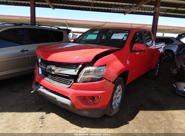 1GCGSCEA3K1127026 2019 CHEVROLET COLORADO Red Widok z przodu
