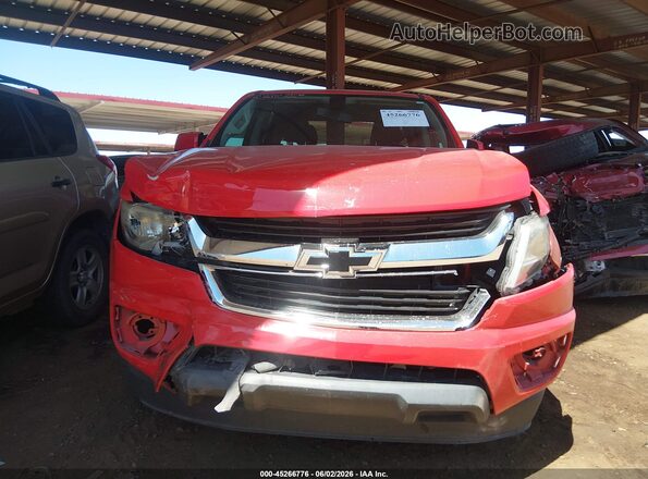 1GCGSCEA3K1127026 2019 CHEVROLET COLORADO Red Widok zestawu wskaźników