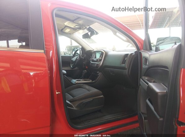 1GCGSCEA3K1127026 2019 CHEVROLET COLORADO Red Widok wnętrza z przodu
