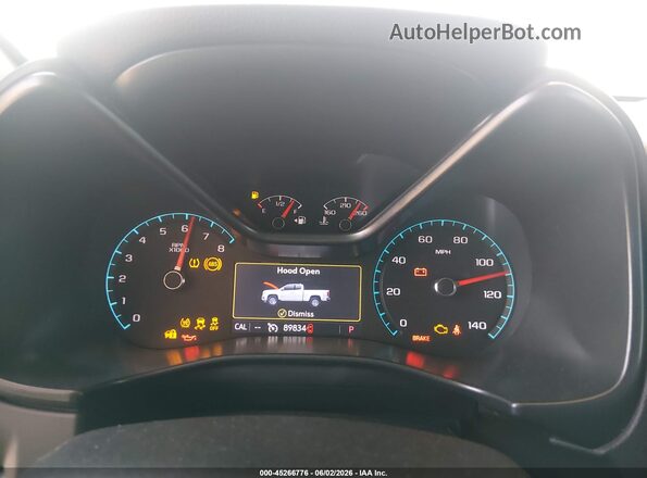 1GCGSCEA3K1127026 2019 CHEVROLET COLORADO Red Widok tylnych siedzeń