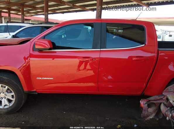 1GCGSCEA3K1127026 2019 CHEVROLET COLORADO Red Widok wnętrza 360 stopni