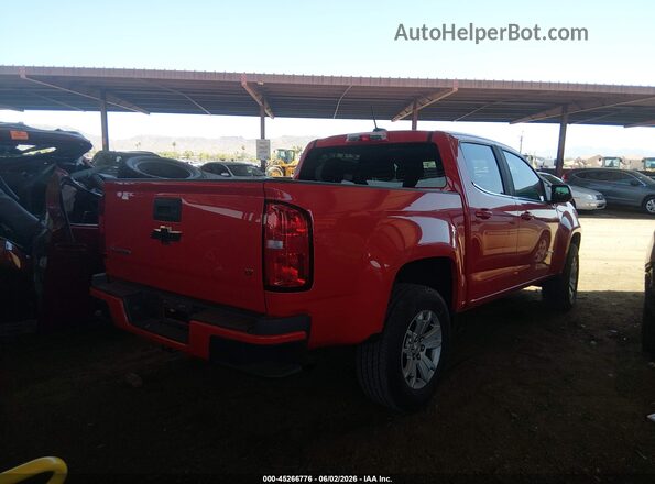 1GCGSCEA3K1127026 2019 CHEVROLET COLORADO Red Tył prawy