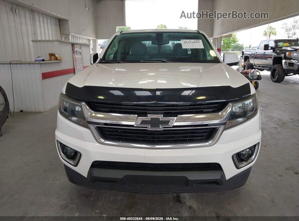 1GCGSCEA4G1344995 2016 CHEVROLET COLORADO White Instrument cluster view