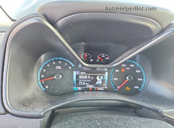 1GCGSCEA4H1152249 2017 CHEVROLET COLORADO Черный Вид щитка приборов
