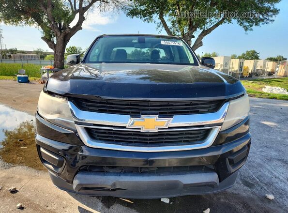 1GCGSCEA4H1152249 2017 CHEVROLET COLORADO Черный Вид спереди