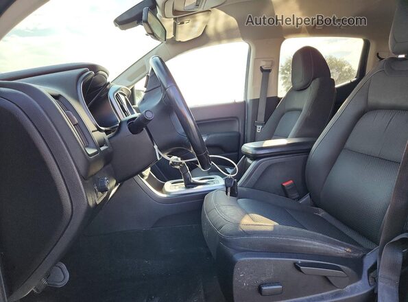 1GCGSCEA4H1152249 2017 CHEVROLET COLORADO Черный Вид салона спереди