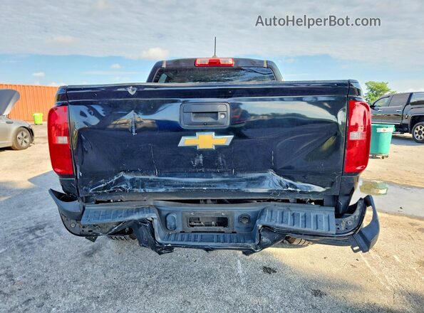 1GCGSCEA4H1152249 2017 CHEVROLET COLORADO Черный Вид сзади