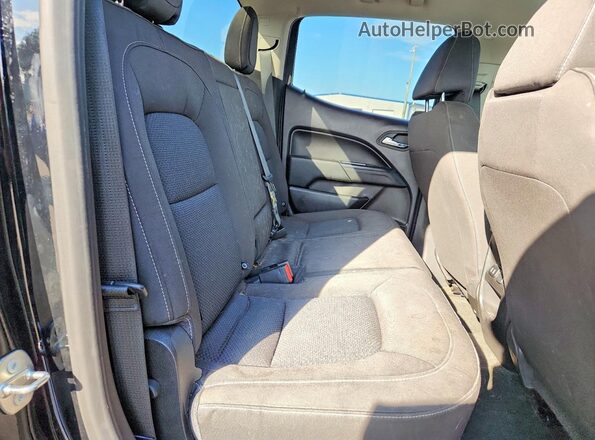 1GCGSCEA4H1152249 2017 CHEVROLET COLORADO Черный Вид задних сидений