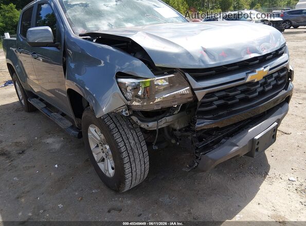 1GCGSCEA4N1284651 2022 CHEVROLET COLORADO Gray Widok z przodu