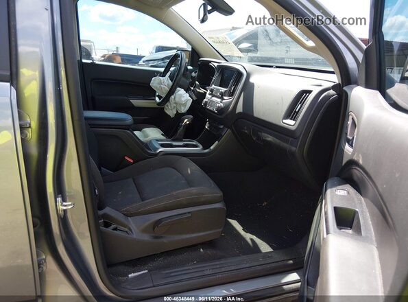 1GCGSCEA4N1284651 2022 CHEVROLET COLORADO Gray Widok wnętrza z przodu