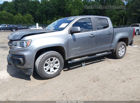 1GCGSCEA4N1284651 2022 CHEVROLET COLORADO Gray Przód lewy