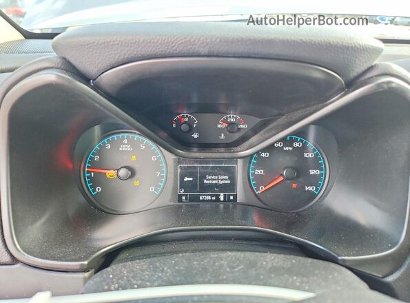 1GCGSCEA5M1284995 2021 CHEVROLET COLORADO Gray ხელსაწყოთა პანელის ხედი