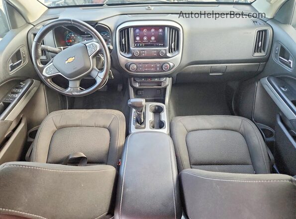 1GCGSCEA5M1284995 2021 CHEVROLET COLORADO Gray წინა პანელის ხედი