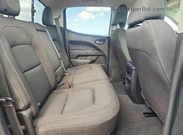1GCGSCEA5M1284995 2021 CHEVROLET COLORADO Gray უკანა სავარძლების ხედი