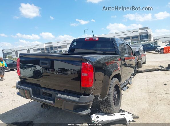 1GCGSCEA6M1210307 2021 CHEVROLET COLORADO Black Tył prawy