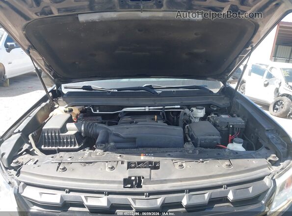 1GCGSCEA6M1210307 2021 CHEVROLET COLORADO Black Widok z tyłu