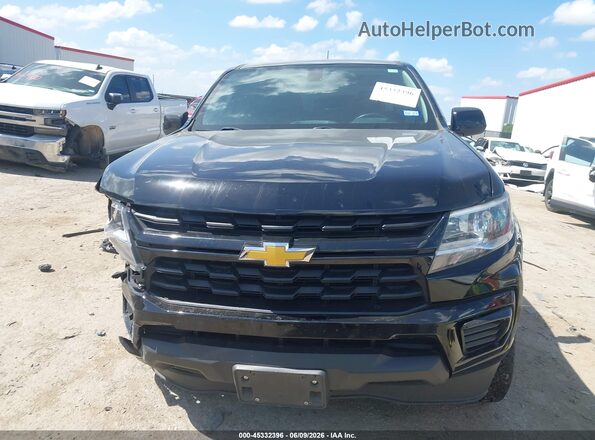 1GCGSCEA6M1210307 2021 CHEVROLET COLORADO Black Widok zestawu wskaźników