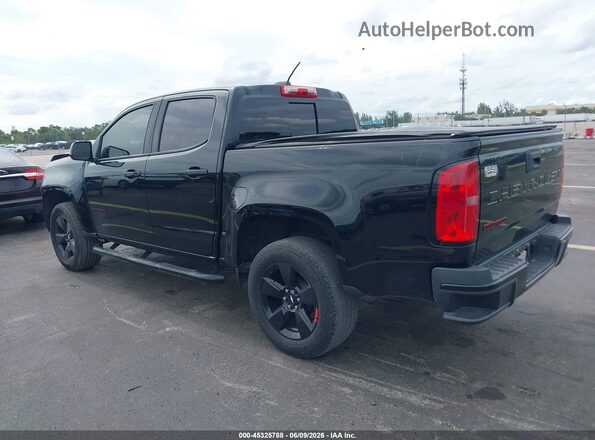 1GCGSCEA6M1211926 2021 CHEVROLET COLORADO Black Trasero izquierdo