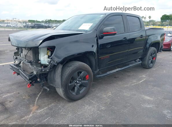 1GCGSCEA6M1211926 2021 CHEVROLET COLORADO Black Vista tres cuartos delantera izquierda