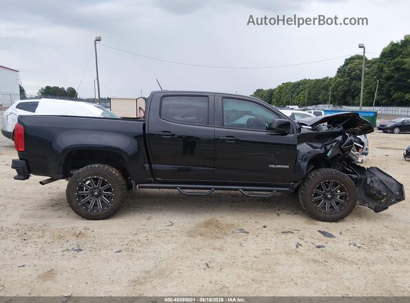 1GCGSCEA9G1231656 2016 CHEVROLET COLORADO Black უკანა სალონის ხედი