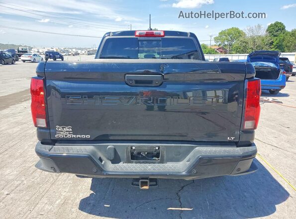 1GCGSCEC1P1219292 2023 CHEVROLET COLORADO Black Вид ззаду