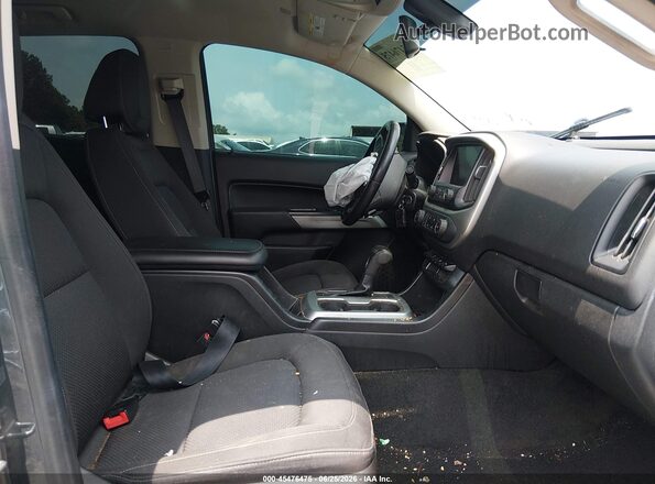 1GCGSCEN0H1214393 2017 CHEVROLET COLORADO Gray Вид салону спереду