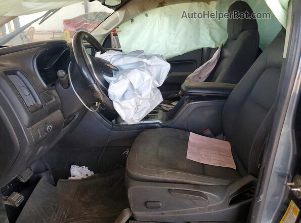 1GCGSCEN0K1201201 2019 CHEVROLET COLORADO Gray Front interior view