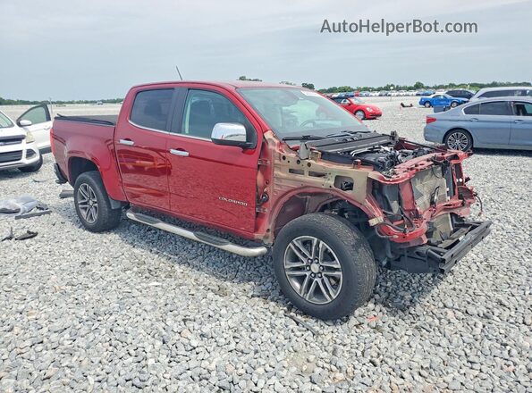 1GCGSCEN0M1298399 2021 CHEVROLET COLORADO Red Delantero derecho