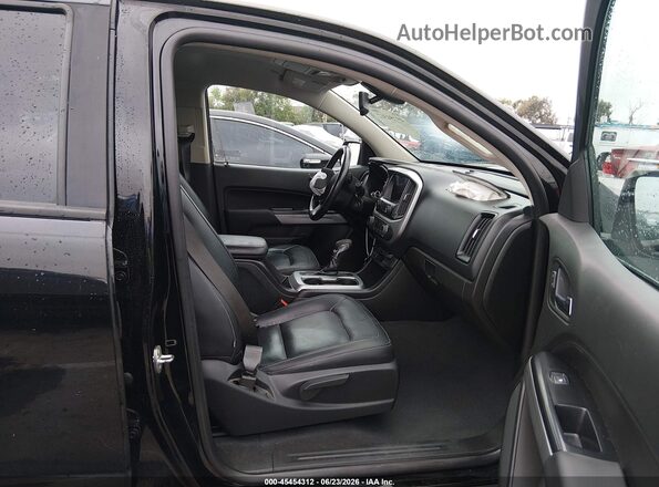 1GCGSCEN0N1107839 2022 CHEVROLET COLORADO Черный Вид салона спереди