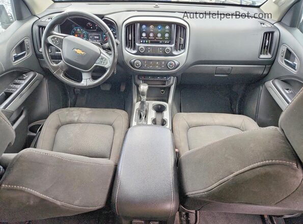 1GCGSCEN0N1321309 2022 CHEVROLET COLORADO Gray Առջևի վահանակի տեսք