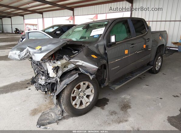 1GCGSCEN1J1300169 2018 CHEVROLET COLORADO Gray Առջևի ձախ երեք քառորդ տեսարան