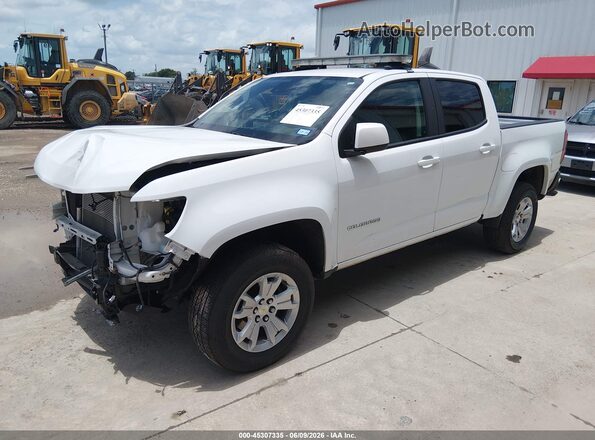 1GCGSCEN1M1272460 2021 CHEVROLET COLORADO White Vista tres cuartos delantera izquierda