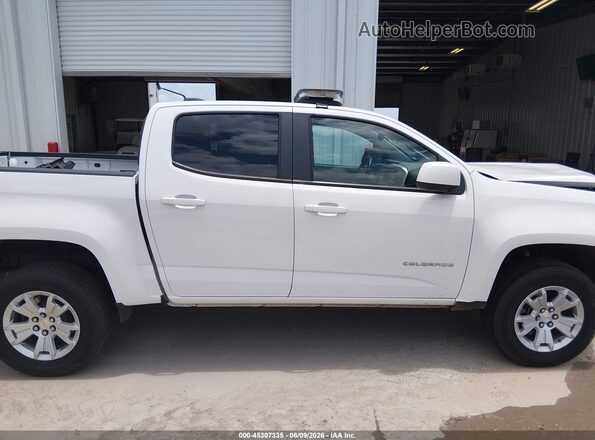1GCGSCEN1M1272460 2021 CHEVROLET COLORADO White Vista interior trasera
