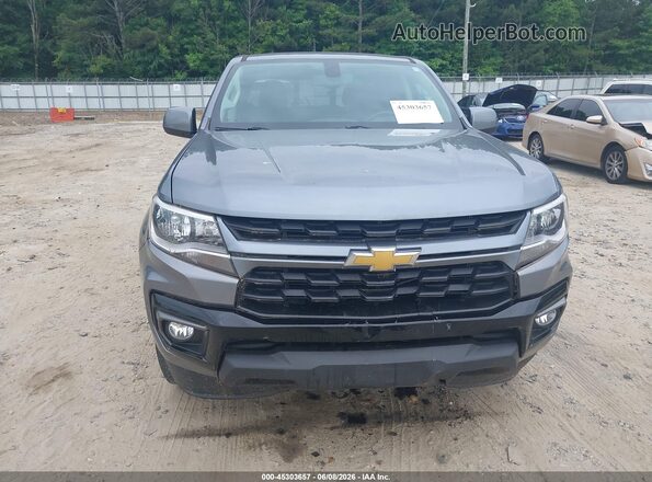 1GCGSCEN1N1189399 2022 CHEVROLET COLORADO Gray Front view