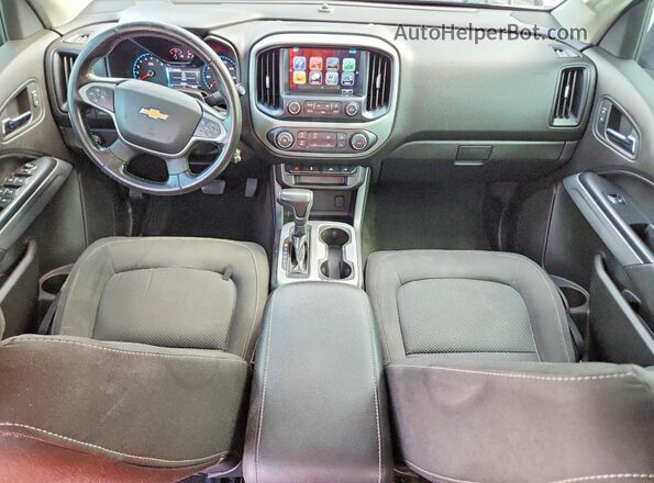 1GCGSCEN2J1123647 2018 CHEVROLET COLORADO Black Առջևի վահանակի տեսք