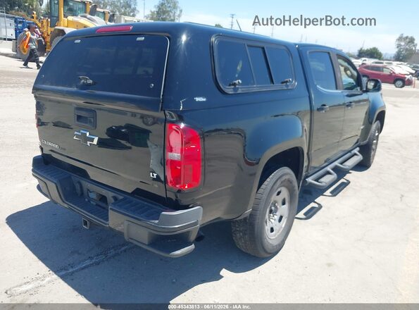 1GCGSCEN4J1239870 2018 CHEVROLET COLORADO Black Задня права чверть