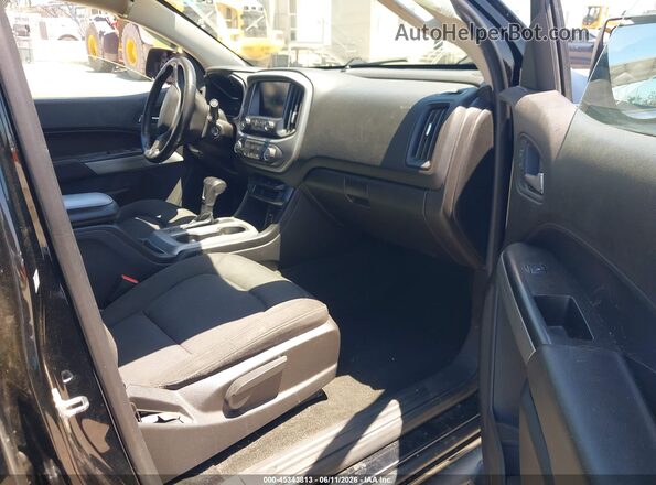 1GCGSCEN4J1239870 2018 CHEVROLET COLORADO Black Вид салону спереду