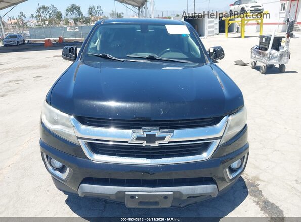 1GCGSCEN4J1239870 2018 CHEVROLET COLORADO Black Вид панелі приладів