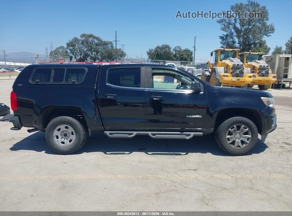 1GCGSCEN4J1239870 2018 CHEVROLET COLORADO Black Вид щитка приладів