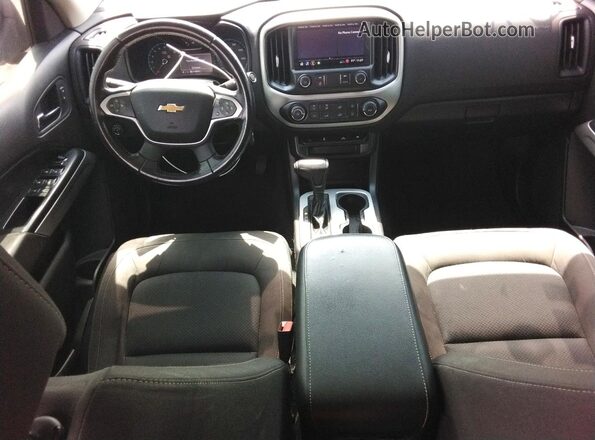 1GCGSCEN4K1131816 2019 CHEVROLET COLORADO Gray Առջևի վահանակի տեսք